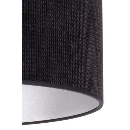 Duolla - Luster na sajli LYON 1xE27/15W/230V prečnik 40 cm crna