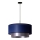 Duolla - Luster na sajli NANTES 1xE27/15W/230V pr. 45 cm plava/srebrno