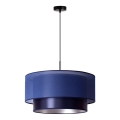 Duolla - Luster na sajli NANTES 1xE27/15W/230V pr. 45 cm plava/srebrno