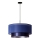 Duolla - Luster na sajli NANTES 1xE27/15W/230V pr. 45 cm plava/srebrno