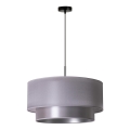 Duolla - Luster na sajli NANTES 1xE27/15W/230V pr. 45 cm srebrno
