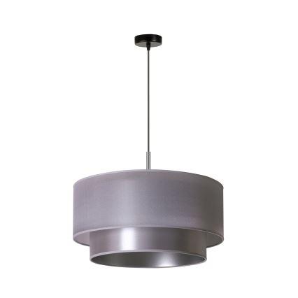 Duolla - Luster na sajli NANTES 1xE27/15W/230V pr. 45 cm srebrno