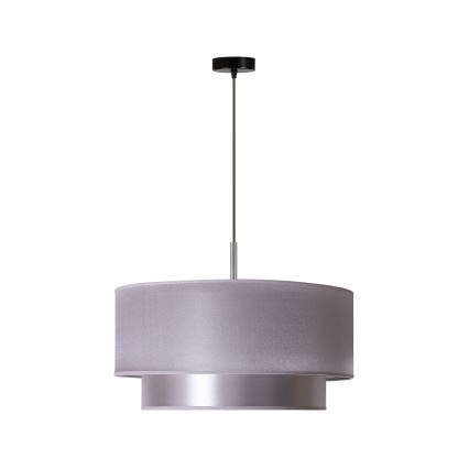 Duolla - Luster na sajli NANTES 1xE27/15W/230V pr. 45 cm srebrno