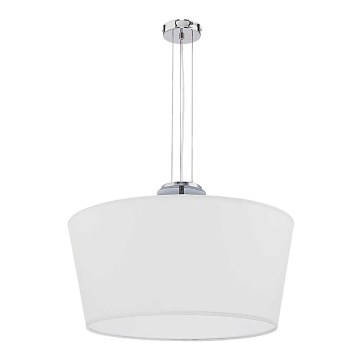 Duolla - Luster na sajli OPERA 3xE14/40W/230V pr. 55 cm bela