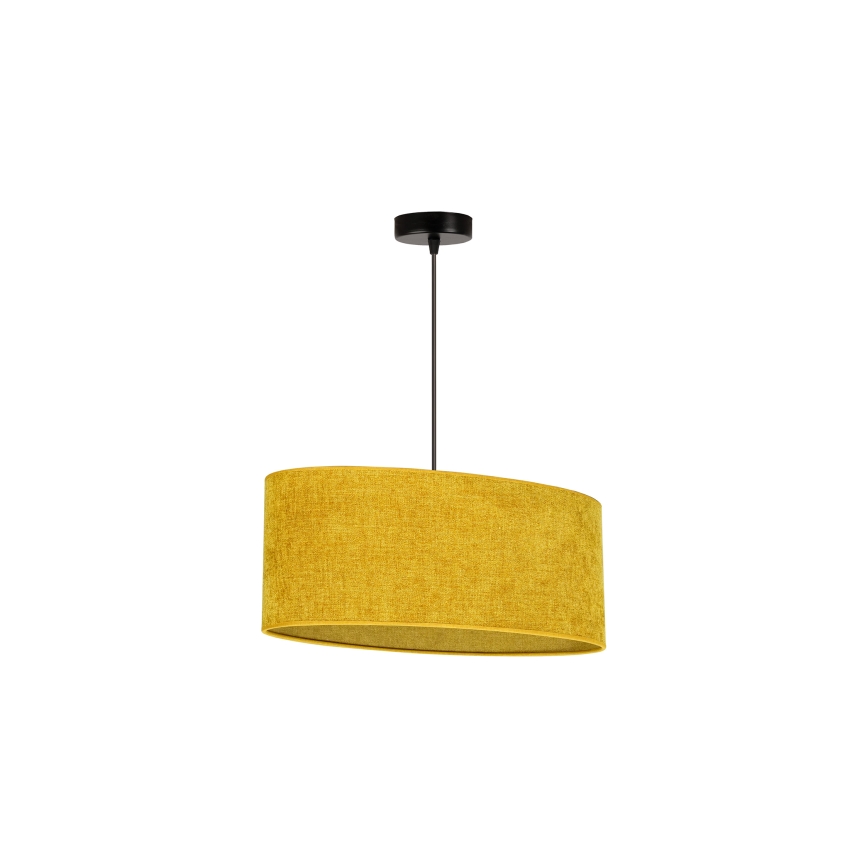 Duolla - Luster na sajli OVAL 1xE27/15W/230V braon