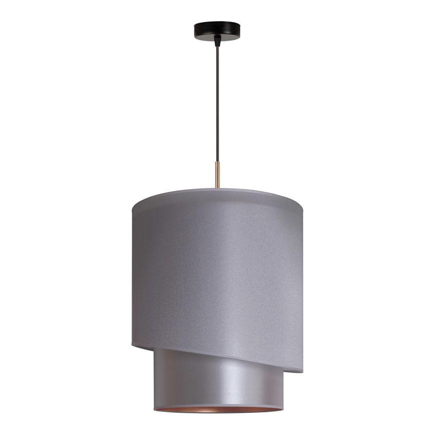 Duolla - Luster na sajli PARIS 1xE27/15W/230V pr. 40 cm srebrno/zlatna