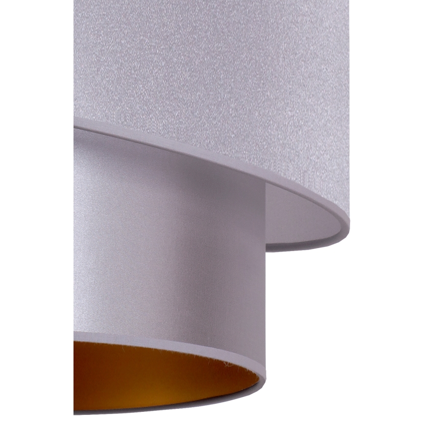 Duolla - Luster na sajli PARIS 1xE27/15W/230V pr. 40 cm srebrno/zlatna