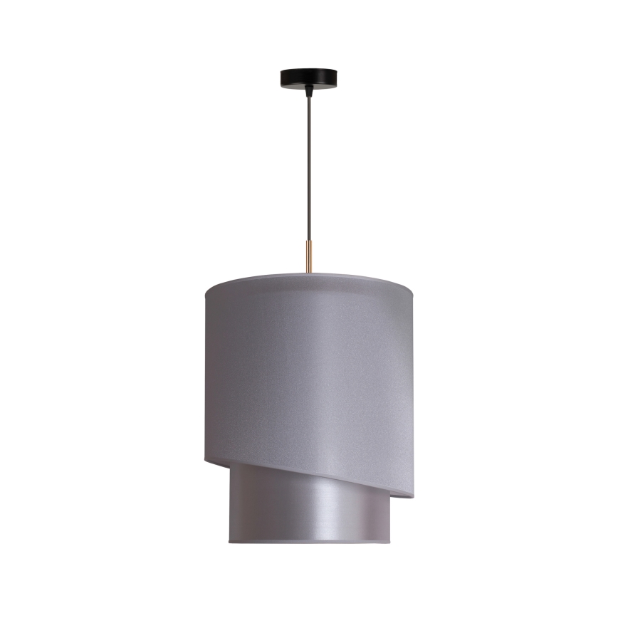 Duolla - Luster na sajli PARIS 1xE27/15W/230V pr. 40 cm srebrno/zlatna