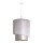 Duolla - Luster na sajli PARIS 1xE27/15W/230V pr. 40 cm srebrno/zlatna