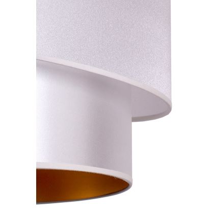 Duolla - Luster na sajli PARIS 1xE27/15W/230V pr. 40 cm srebrno/zlatna
