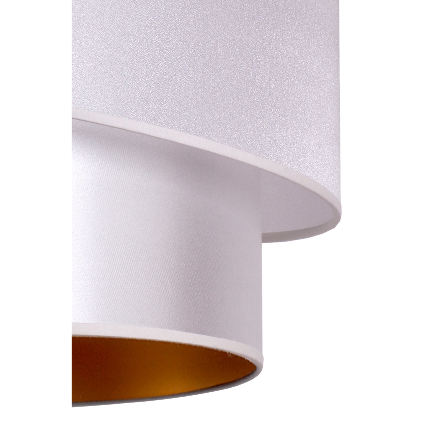 Duolla - Luster na sajli PARIS 1xE27/15W/230V pr. 40 cm srebrno/zlatna