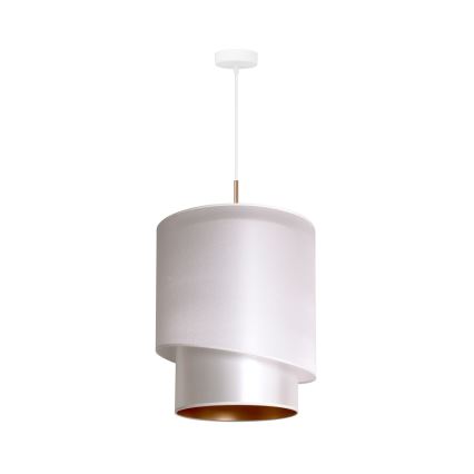 Duolla - Luster na sajli PARIS 1xE27/15W/230V pr. 40 cm srebrno/zlatna
