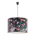 Duolla - Luster na sajli PRINT L 1xE27/40W/230V pr. 45 cm cveće