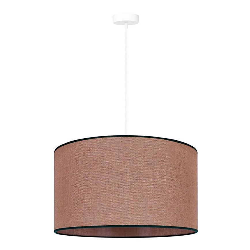 Duolla - Luster na sajli ROLLER 1xE27/15W/230V pr. 40 cm braon/crno