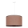 Duolla - Luster na sajli ROLLER 1xE27/15W/230V pr. 40 cm braon/crno