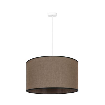 Duolla - Luster na sajli ROLLER 1xE27/15W/230V pr. 40 cm braon/crno