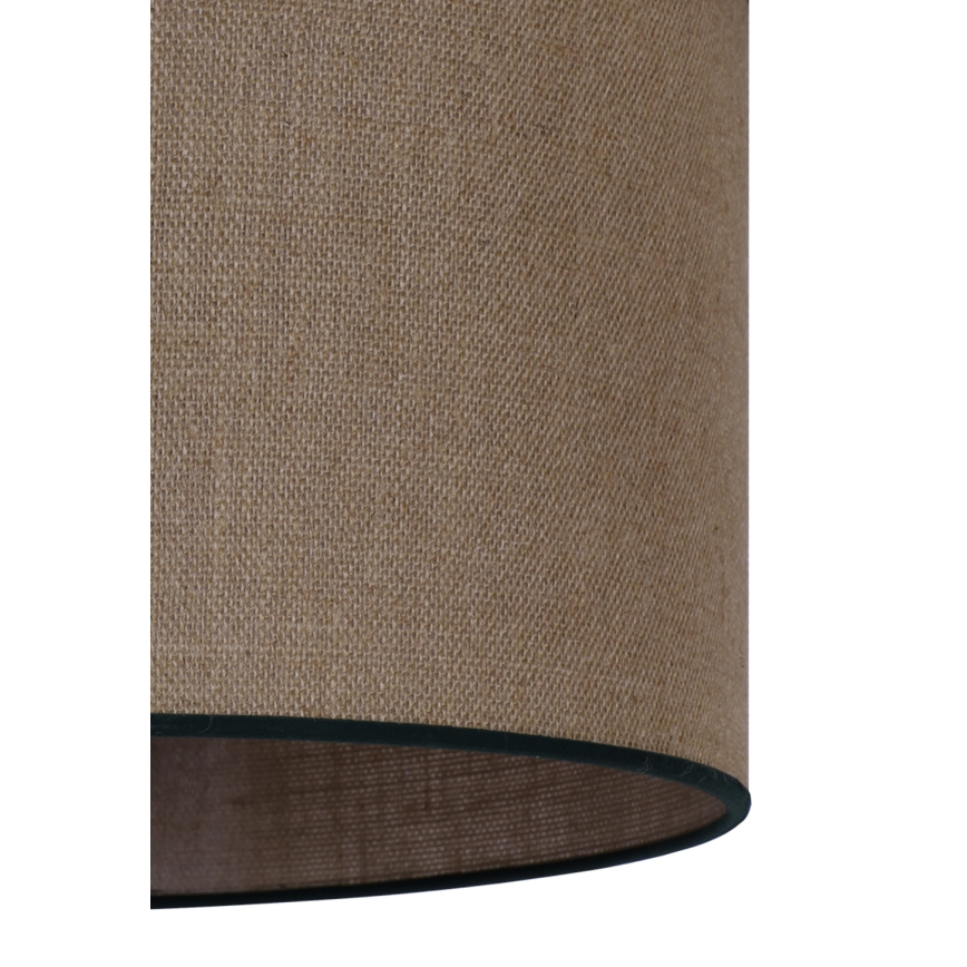 Duolla - Luster na sajli ROLLER 1xE27/15W/230V pr. 40 cm braon/crno