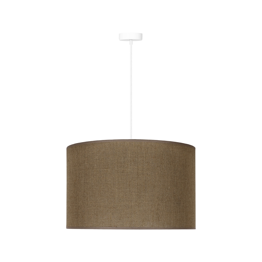 Duolla - Luster na sajli ROLLER 1xE27/15W/230V pr. 40 cm braon