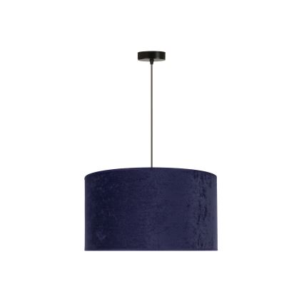 Duolla - Luster na sajli ROLLER 1xE27/15W/230V pr. 40 cm plava/zlatna
