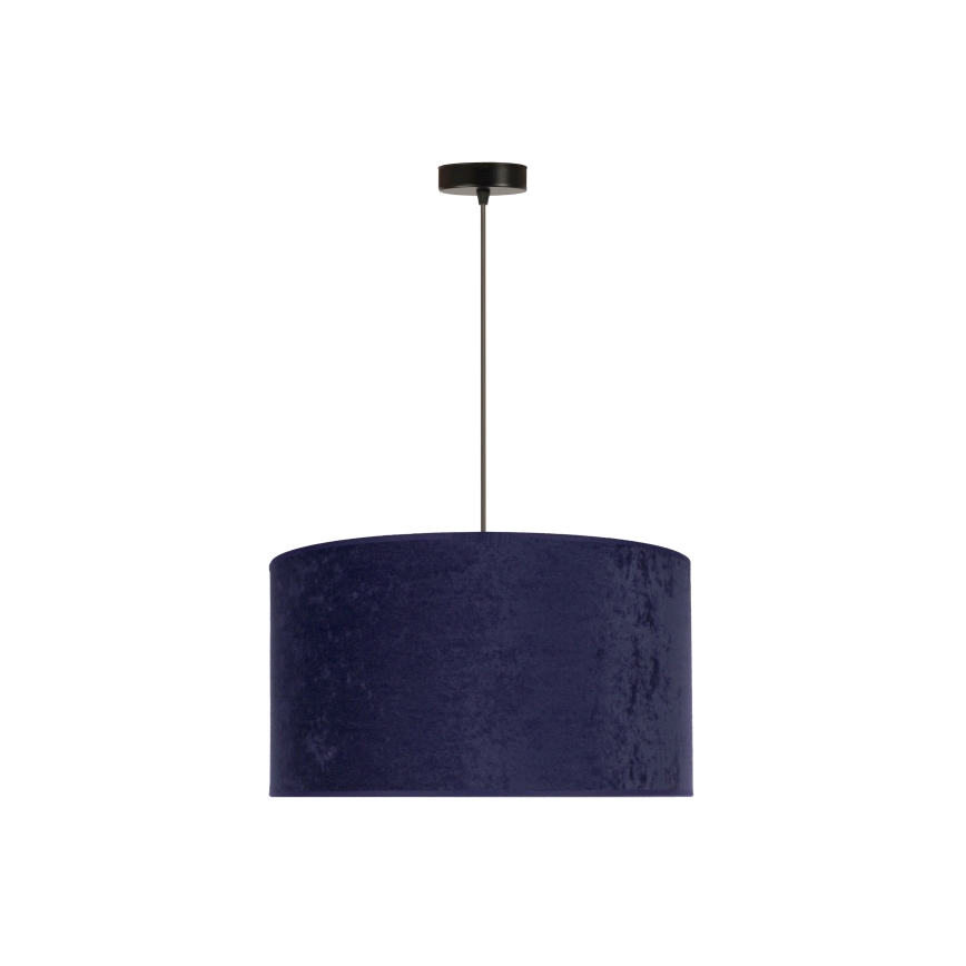 Duolla - Luster na sajli ROLLER 1xE27/15W/230V pr. 40 cm plava/zlatna
