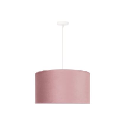 Duolla - Luster na sajli ROLLER 1xE27/15W/230V pr. 40 cm roze/zlatna