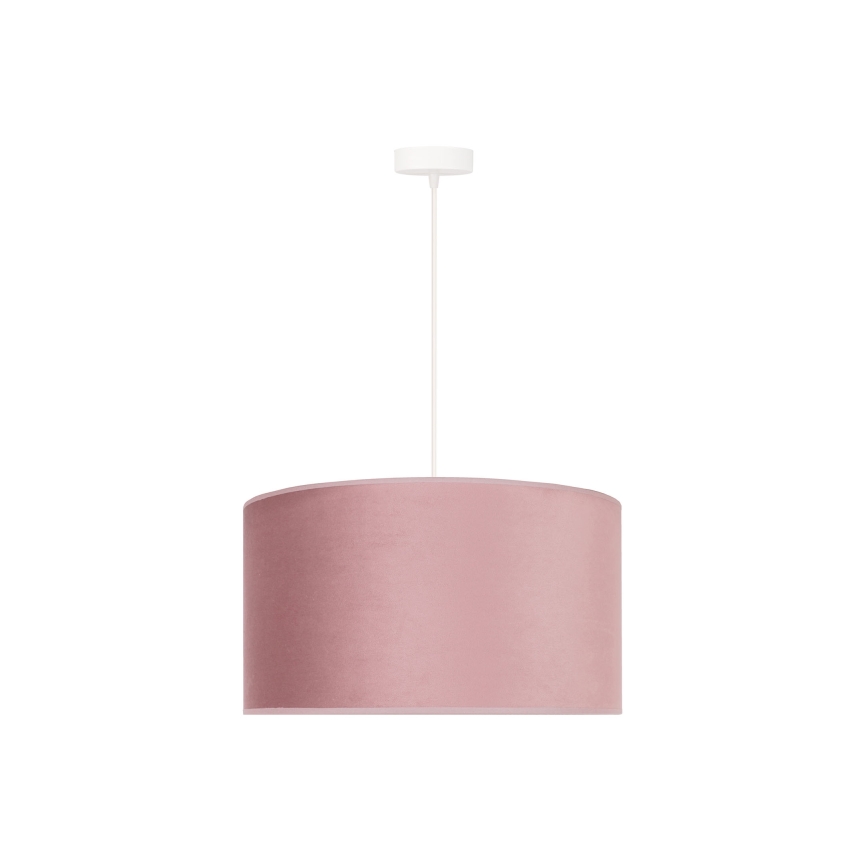 Duolla - Luster na sajli ROLLER 1xE27/15W/230V pr. 40 cm roze/zlatna