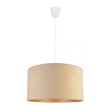 Duolla - Luster na sajli ROLLER 1xE27/40W/230V pr. 40 cm bež