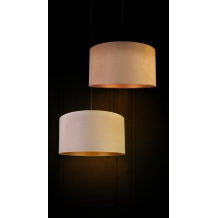 Duolla - Luster na sajli ROLLER 1xE27/40W/230V pr. 40 cm bež