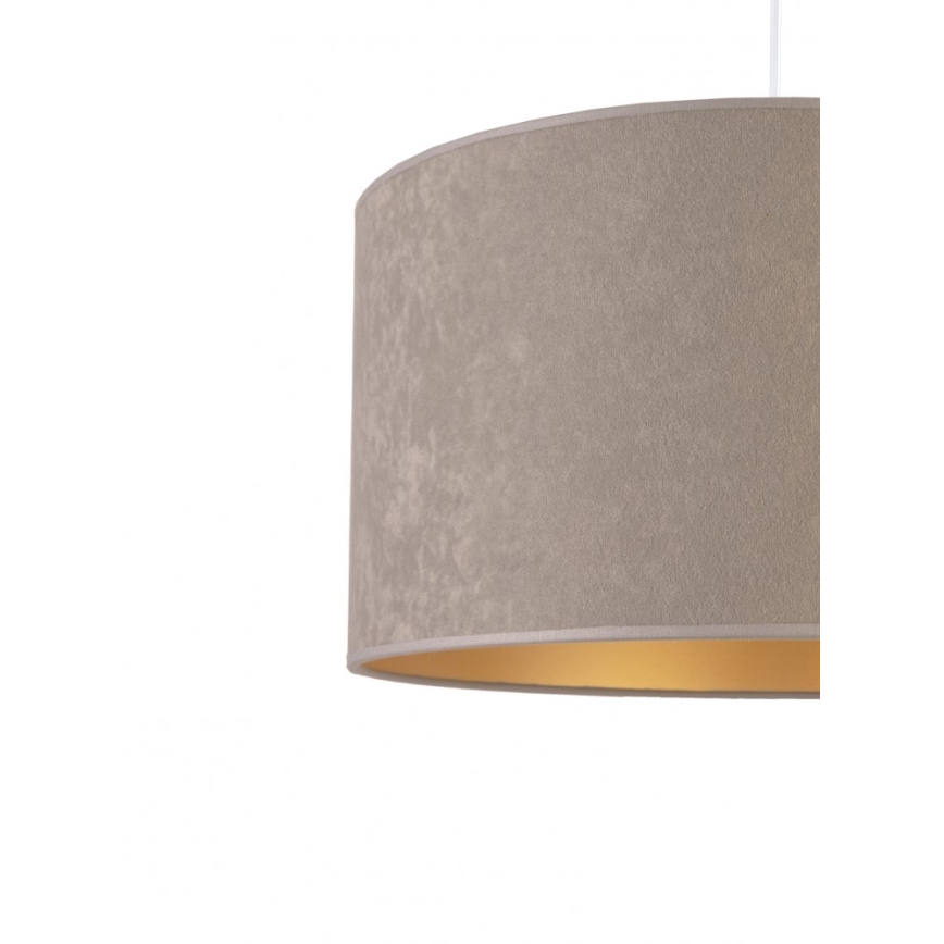 Duolla - Luster na sajli ROLLER 1xE27/40W/230V pr. 40 cm sivo