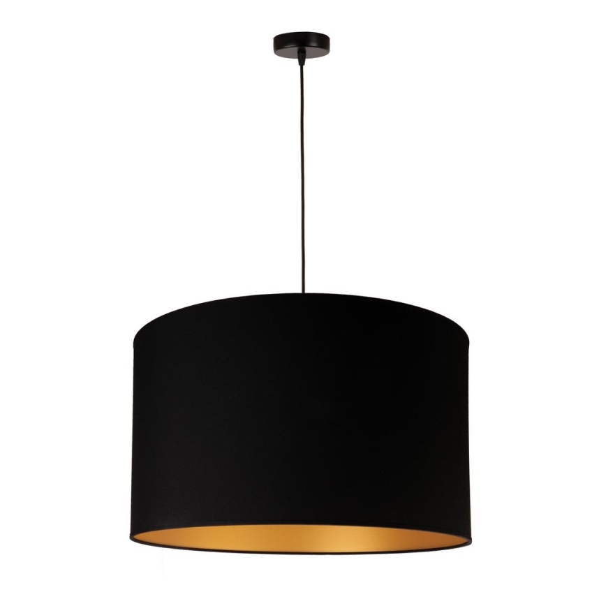 Duolla - Luster na sajli ROLLER 1xE27/40W/230V pr. 45 cm crno