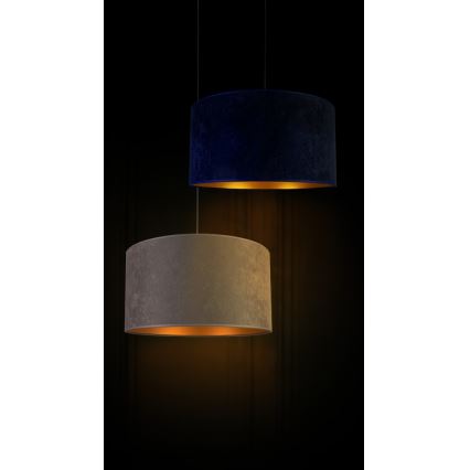 Duolla - Luster na sajli ROLLER 1xE27/40W/230V preč. 40 cm siva