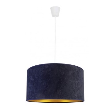 Duolla - Luster na sajli ROLLER 1xE27/40W/230V prečnik 40 cm plava