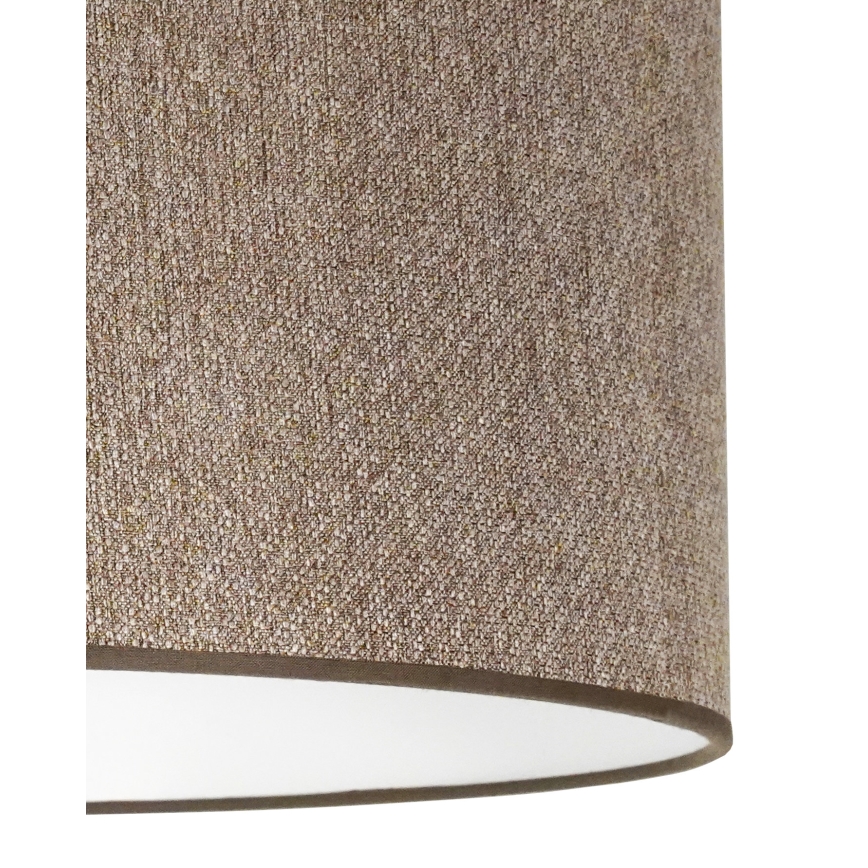 Duolla - Luster na sajli ROLLER ECO RECYCLING 1xE27/15W/230V pr. 45 cm braon