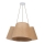 Duolla - Luster na sajli ROSSA 3xE27/15W/230V pr. 75 cm braon