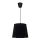 Duolla - Luster na sajli SOLO 1xE27/40W/230V pr. 24 cm crno