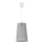 Duolla - Luster na sajli SOUL 1xE27/40W/230V svetla pr. 19,4 cm sivo