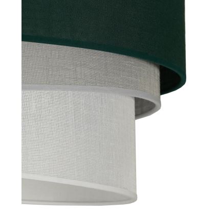Duolla - Luster na sajli TRIO 1xE27/15W/230V pr. 45 cm zelena/sivo/bela