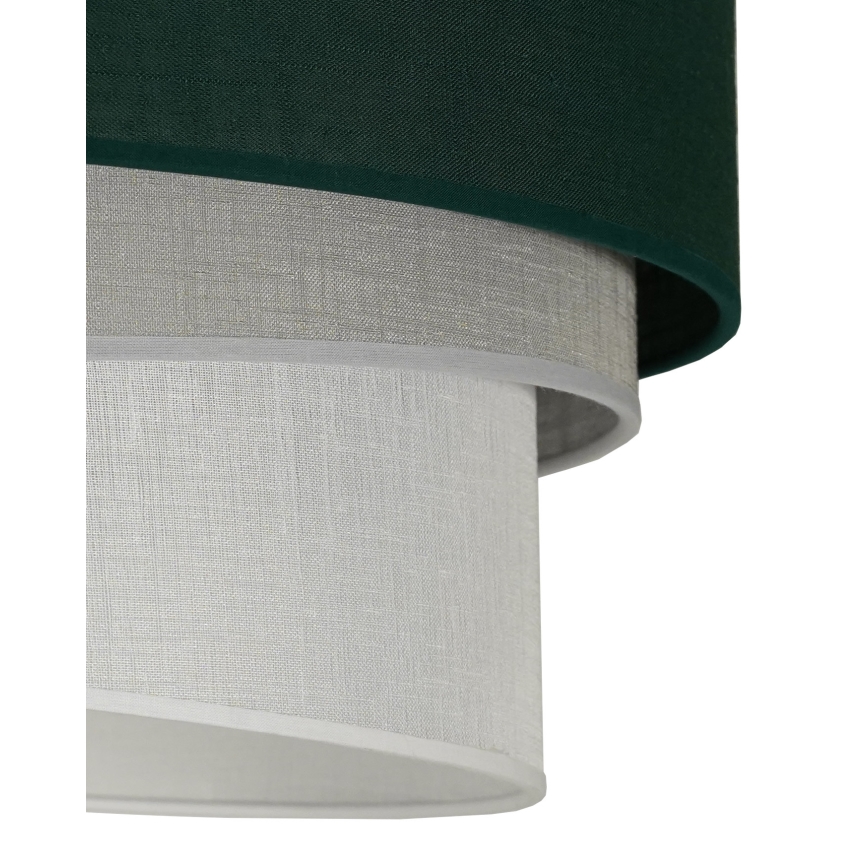 Duolla - Luster na sajli TRIO 1xE27/15W/230V pr. 45 cm zelena/sivo/bela
