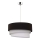 Duolla - Luster na sajli TRIO, 1xE27/40W/230V, fi 45 cm, crna/siva/bela