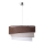 Duolla - Luster na sajli TRIO 1xE27/40W/230V pr. 45 cm braon/bež/bela