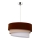 Duolla - Luster na sajli TRIO 1xE27/40W/230V pr. 45 cm braon/bež/bela