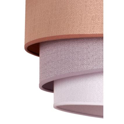 Duolla - Luster na sajli TRIO 1xE27/40W/230V pr. 45 cm braon/sivo/srebrno