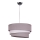 Duolla - Luster na sajli TRIO 1xE27/40W/230V pr. 45 cm sivo/bela
