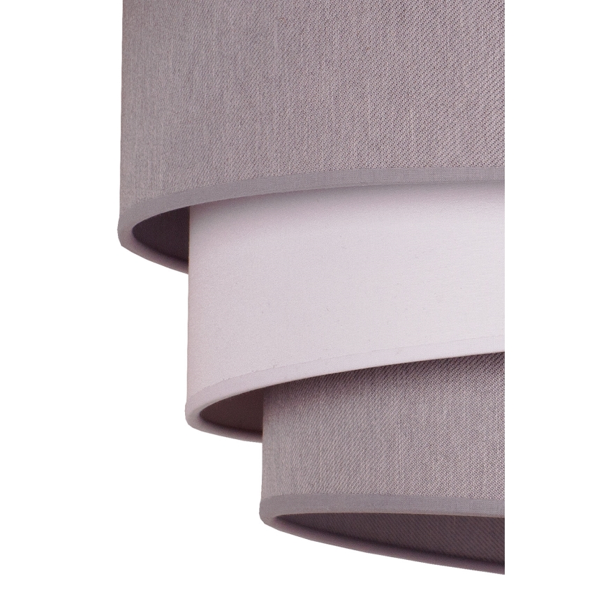 Duolla - Luster na sajli TRIO 1xE27/40W/230V pr. 45 cm sivo/bela