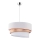 Duolla - Luster na sajli TRIO 1xE27/40W/230V pr. 45 cm zlatna/bela