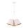 Duolla - Luster na sajli TWIGGY 3xE27/40W/230V pr. 60 cm bela