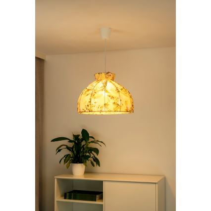 Duolla - Luster na sajli VIOLIN 1xE27/40W/230V prečnika 38 cm roze