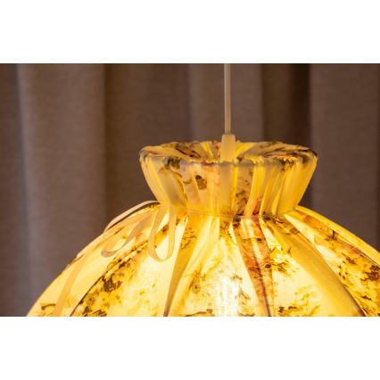 Duolla - Luster na sajli VIOLIN 1xE27/40W/230V prečnika 38 cm roze