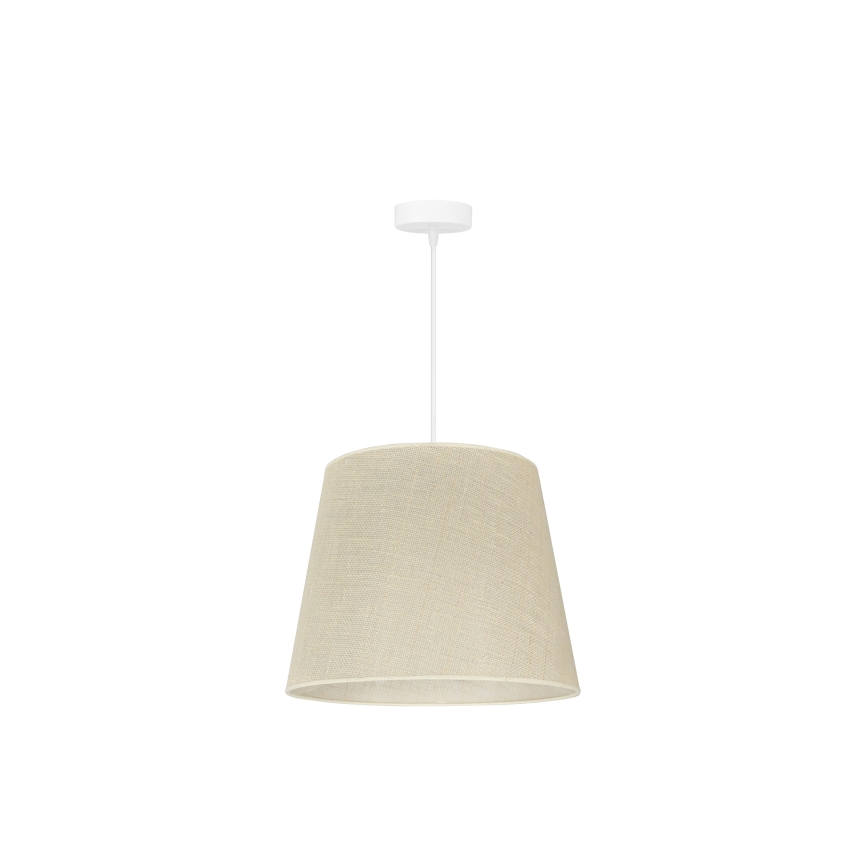 Duolla - Luster na sajli YUTE 1xE27/15W/230V pr. 38 cm sivo