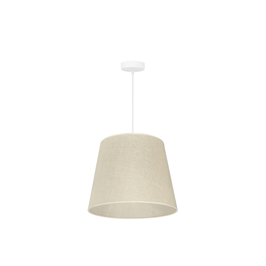Duolla - Luster na sajli YUTE 1xE27/15W/230V pr. 38 cm sivo